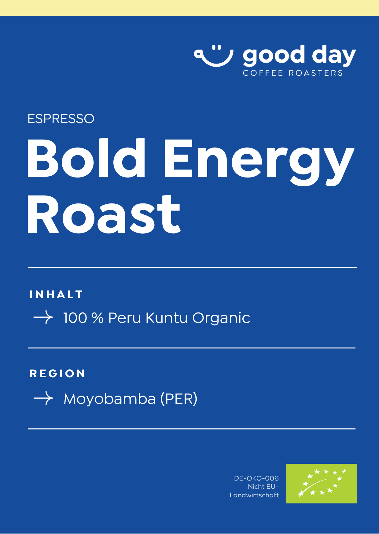 Bold Energy Roast - Bio