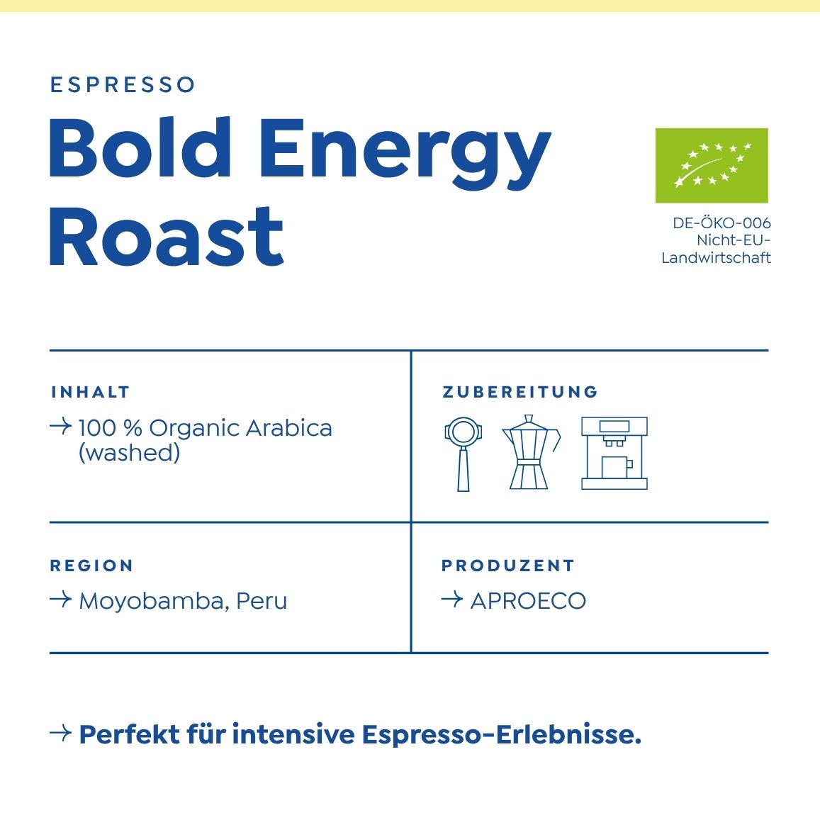 Bold Energy Roast BIO
